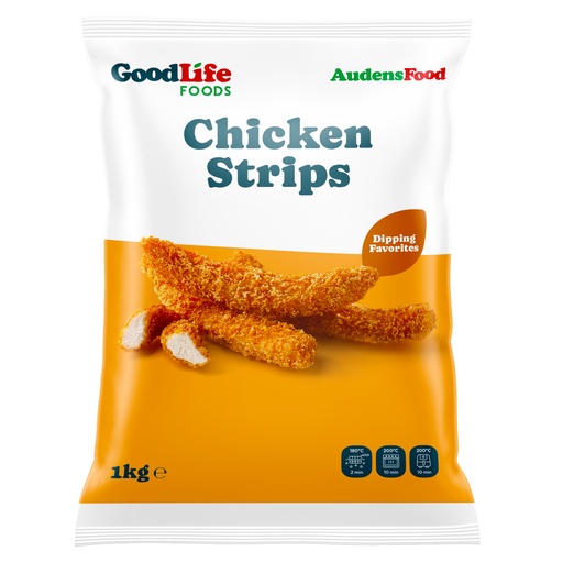 [16408] Chicken Strips Dipping Snack Goodlife 1 kg