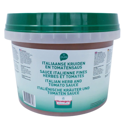 [1967] Classic Italian herb & tomato sauce Verstegen 2,7 L