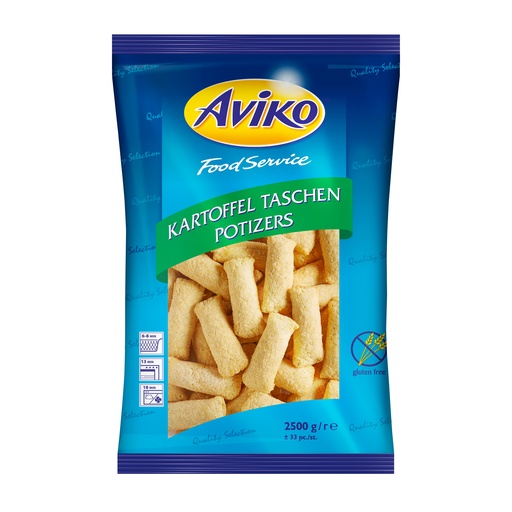 [13973] Kartoffel Taschen Potizers Aviko 2.5 kg