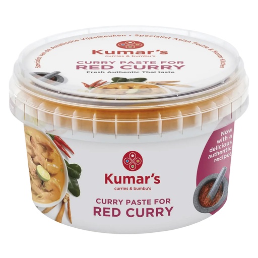 [4934] Kumar's Curry Paste for Red Curry Verstegen 500 gr