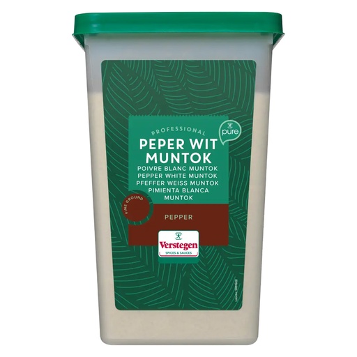 [1893] Peper Gemalen Wit Muntok Verstegen 1,5 kg