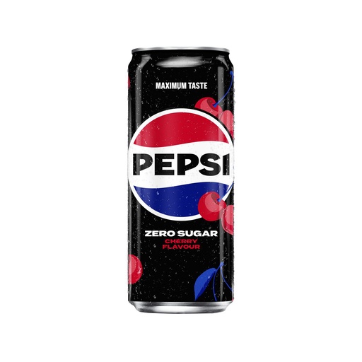 [16016] Pepsi Zero Cherry Sleek Can 24 x 33 CL