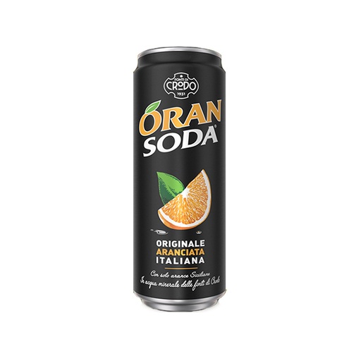 [16023] Orange Soda Sleek Can 24 x 33 CL