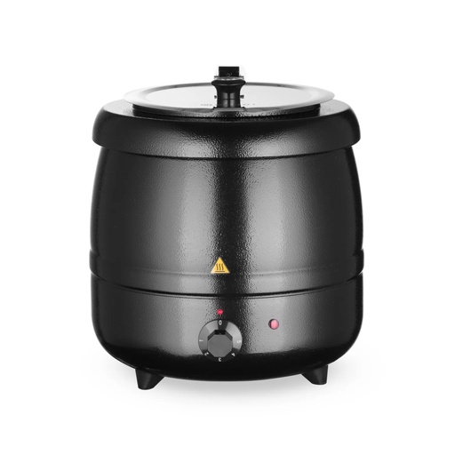 [9103] 860083 Marmite à Soupe Noir Hendi 8 L