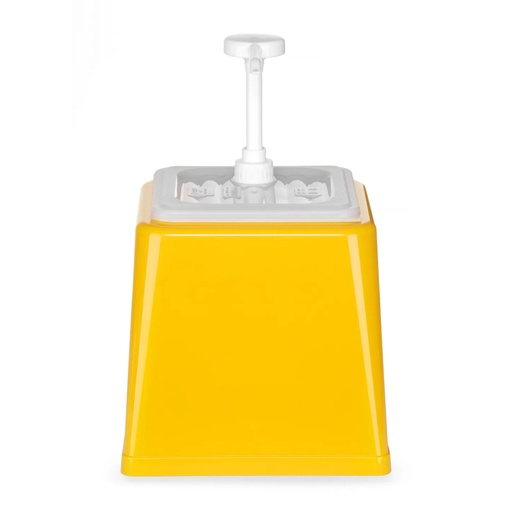 [12689] 203538 Sausdispenser met Pomp - Geel -  Hendi