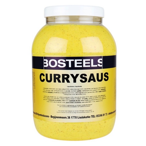 [23] Curry Saus Bosteels Pet 3 L