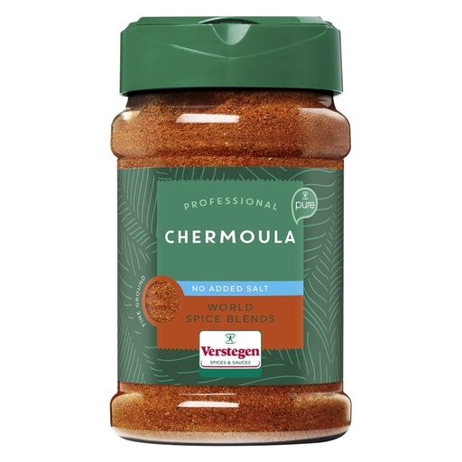 [16141] Chermoula Kruiden Fijn Zonder Zout Pure Verstegen 170 gr