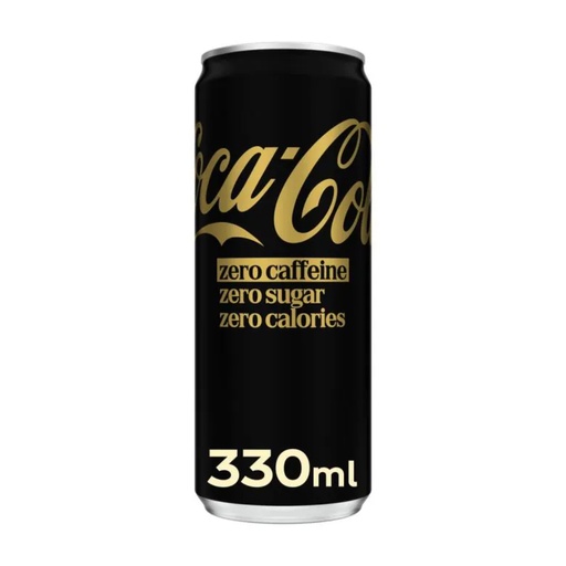 [10971] Coca Cola Zero No Caf. Sleek Blik 4 x 6 x 33 cl