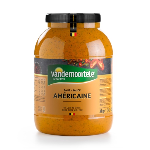 [1786] Americain Saus Vandemoortele Pet 3 L