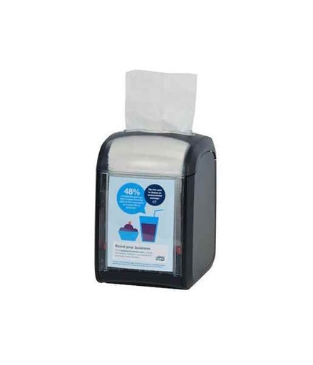 [13488] Tork Dispenser Serviet Xpressnap Fit Table Top Zwart - 272900