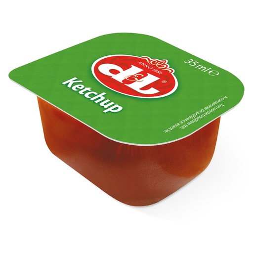 [10786] Tomaten Ketchup Devos Lemmens Porties 144 x 35 ml
