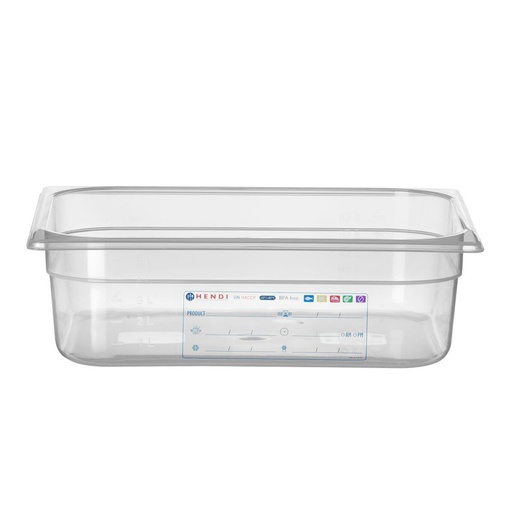 [8895] Bac Gastro 1/2  Hendi - 100 mm 880173