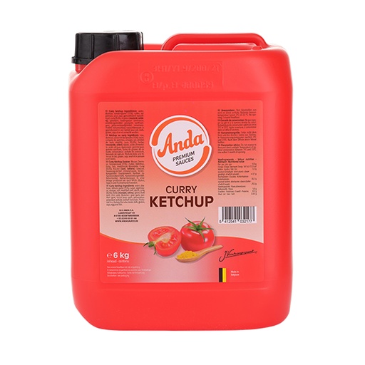 [2792] Curry Ketchup Anda Can 6 kg