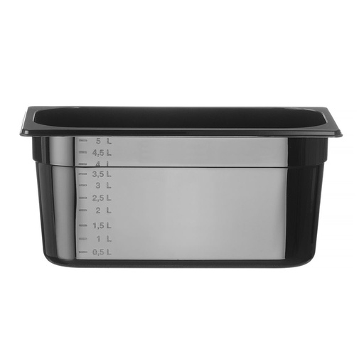 [14984] Gastro Bac 1/3 - 150Mm - Pc Noir - Hendi - 862513