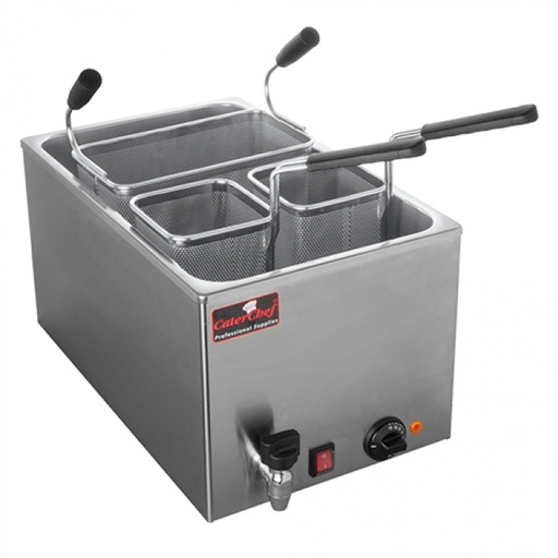 [1069] Pastakookapp.caterchef Met 3 Mandjes  Emga 25L