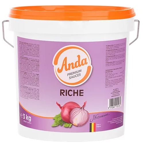 [2811] Riche Sauce Anda Seau 3 L