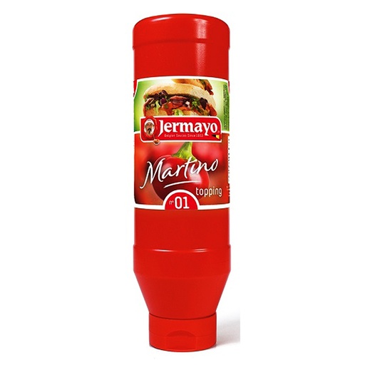 [8448] Martino Topping 1l Knijpfles Jermayo