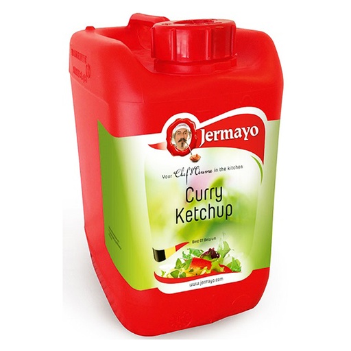 [8710] Curry Ketchup Jermayo Can 6 kg 