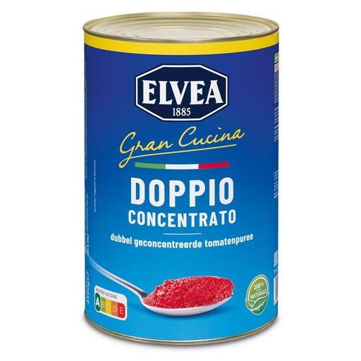[2568] Dubbel Tomatenconcentraat Elvea 4.5kg Blik 