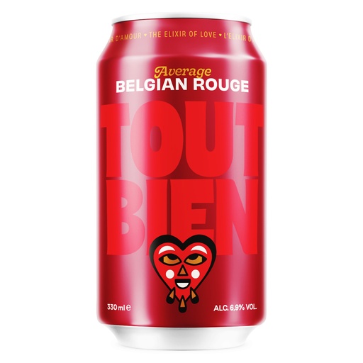 [16455] Tout Bien Rouge Cannette 6 x 4 x 33 cl