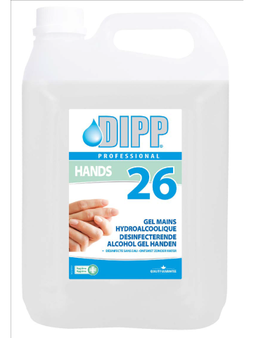 [8911] Desinfect. Alcohol Gel Handen Dipp (16) 5 L