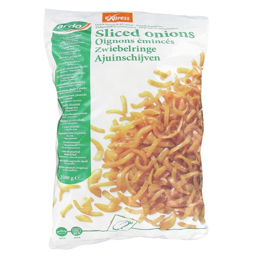 [5391] Oignons Eminces Prefrits Ardo 2,5 kg