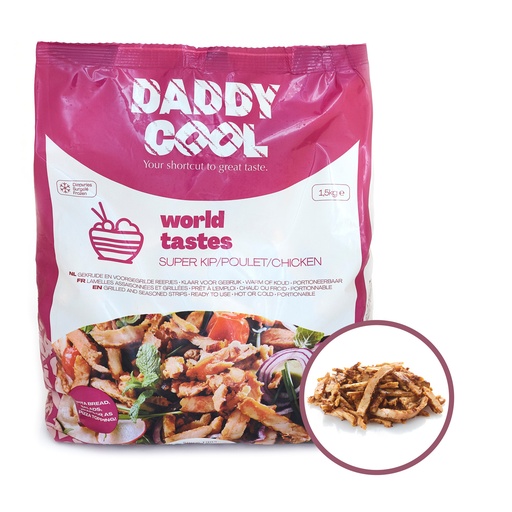 [2518] Super kip filet Reepjes World Tastes - Daddy Cool -1,5 kg