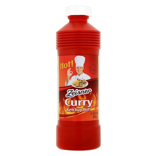 [691] Curry Ketchup Hot Zeisner Tube 425 ml