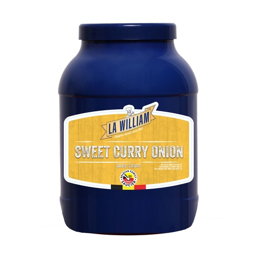 [3479] Sweet Curry Onion Saus La William Pet 3 L