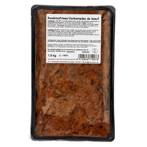 [54] Vers Rundstoofvlees Jiv 1,8kg 