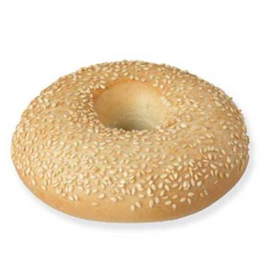 [2772] 2526 Bagel Sesam Bun Pastridor 36 x 75 gr