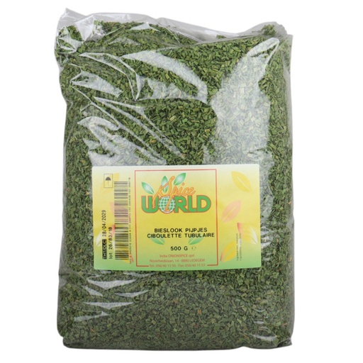 [3033] Bieslook Pijpjes Zak Spice World 500 gr