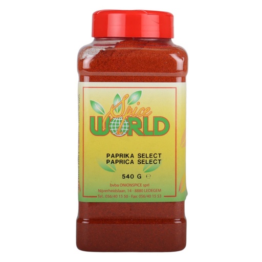 [11588] Paprika Select Strooibus Spice World 540gr