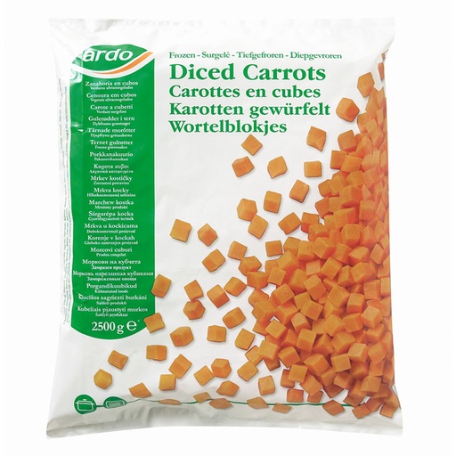 [4994] Wortel Blokjes 10x10 Ardo 2,5 kg