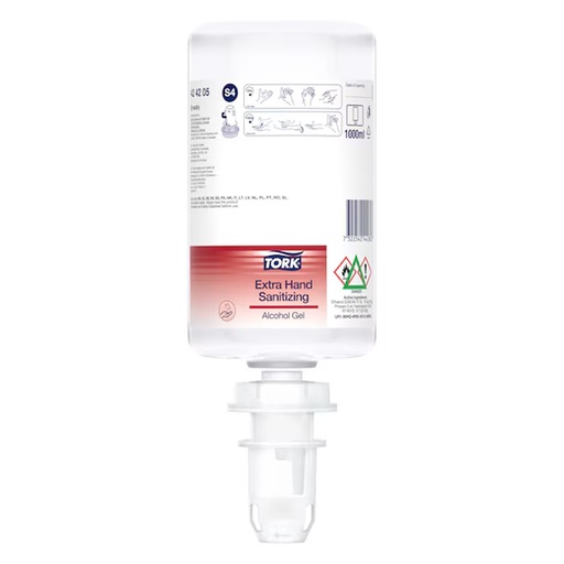[3439] Tork Alcohol Gel Hand Sanitizer 6x1L 420110