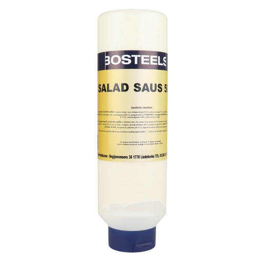 [0305] Salad Saus 50% Knijpfles Bosteels 1L