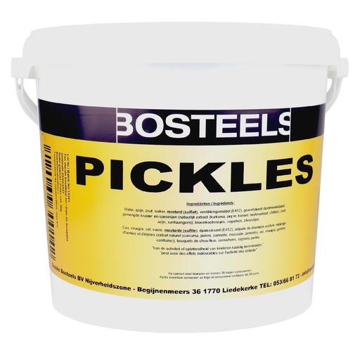 [3] Pickles Seau 5L Bosteels