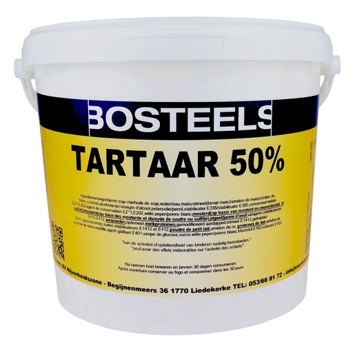 [18] Tartaar 50% Seau 5 L Bosteels