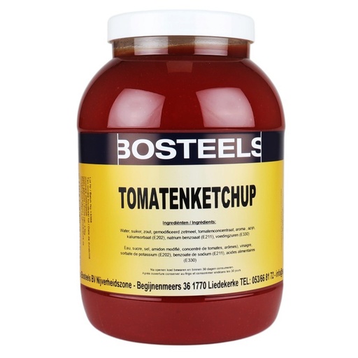 [8037] Tomaten Ketchup Bosteels Pet 3,5 L