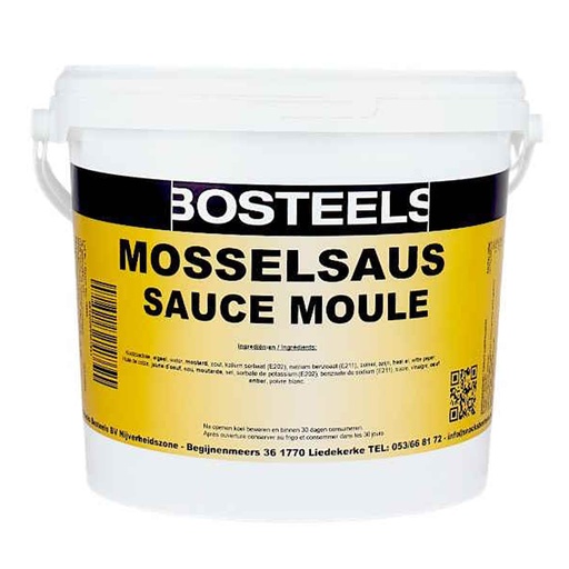 [15601] Mosselsaus 5 L Bosteels