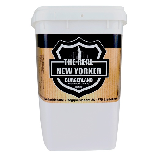 [7180] Real New Yorker Saus Box 5L Burgerland