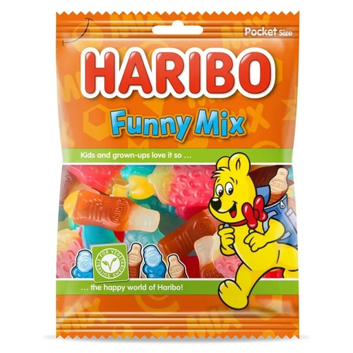 [9996] Funny Mix Haribo 28 x 75 gr 
