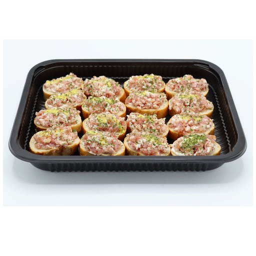 [12444] BRUSCHETTA FROMAGE DE CHÈVRE 8PCS SADIE TOAST