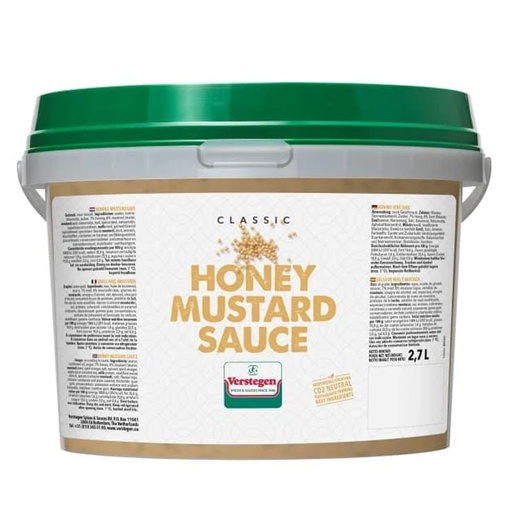 [3208] Honing Mosterdsaus Verstegen 2,7 L 