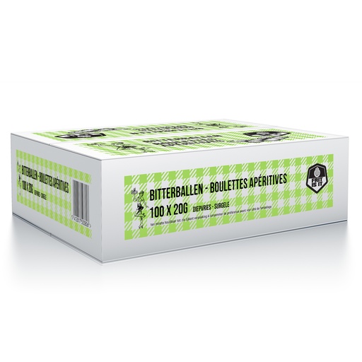 [13725] Boulettes Apéro 10 % Frit Is It 100 x 20 gr