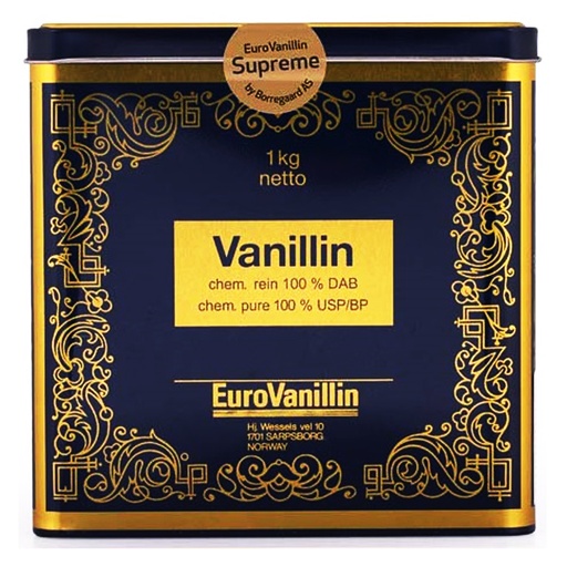[2408] Vanilline 100% Eurovanillin 1kg Norway
