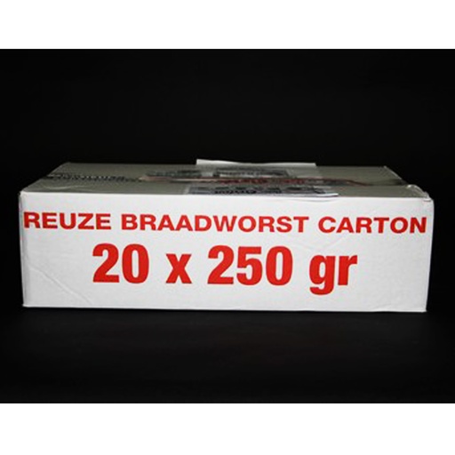 [2009.1] Reuze Braadworsten 25x250gr Vepeli