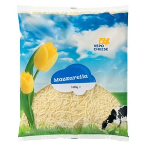 [16319] mozzarella gemalen 40% 6mm 1 kg vepo