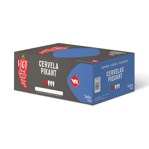 [1338] Cervela Pikant Vanreusel 30 x 140 gr