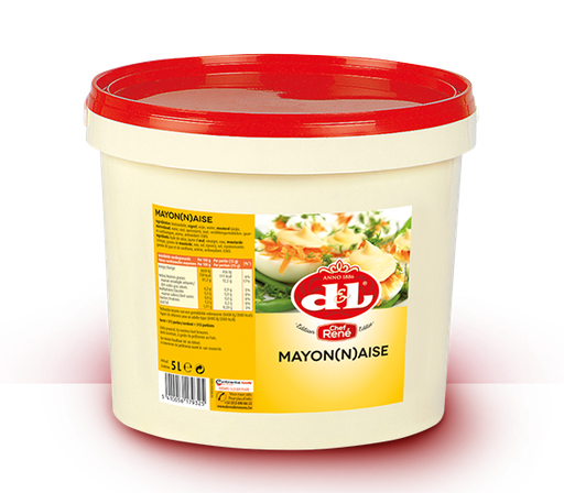 [7301] Mayonaise Chef René Devos Lemmens 5 L